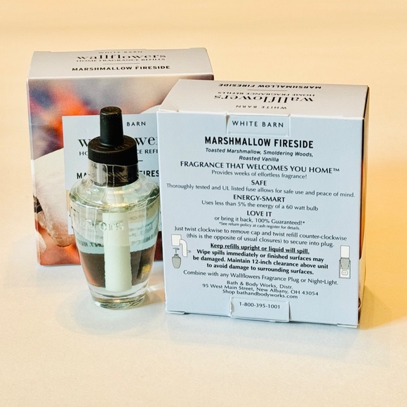 (2) MARSHMALLOW FIRESIDE Wallflowers 2-pks - Picture 2 of 2